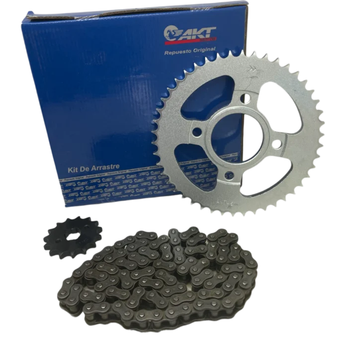 Kit Arrastre Akt Original 15/46X120H 150Tt AKT - Imagen 1