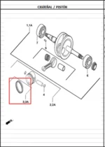 Kit Anillos Std Dynam 2 / Jet4 AKT - Imagen 2