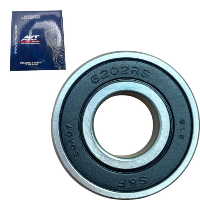 Balinera Akt Original 6202 Rs Motor Ttr/Nkd/Xm/3W200/R3/Cr4/Rtxs AKT - Imagen 1