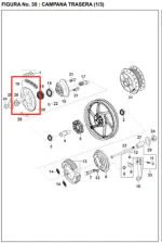 KIT DE ARRASTRE BAJAJ - Imagen 2