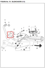 PLATINA TUBO MOFLE BAJAJ - Imagen 2