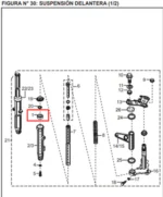 RETEN DE ACEITE DE HORQUILLA BAJAJ - Imagen 2