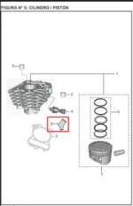 BUJE ANTIVIBRANTE ETS BAJAJ - Imagen 2