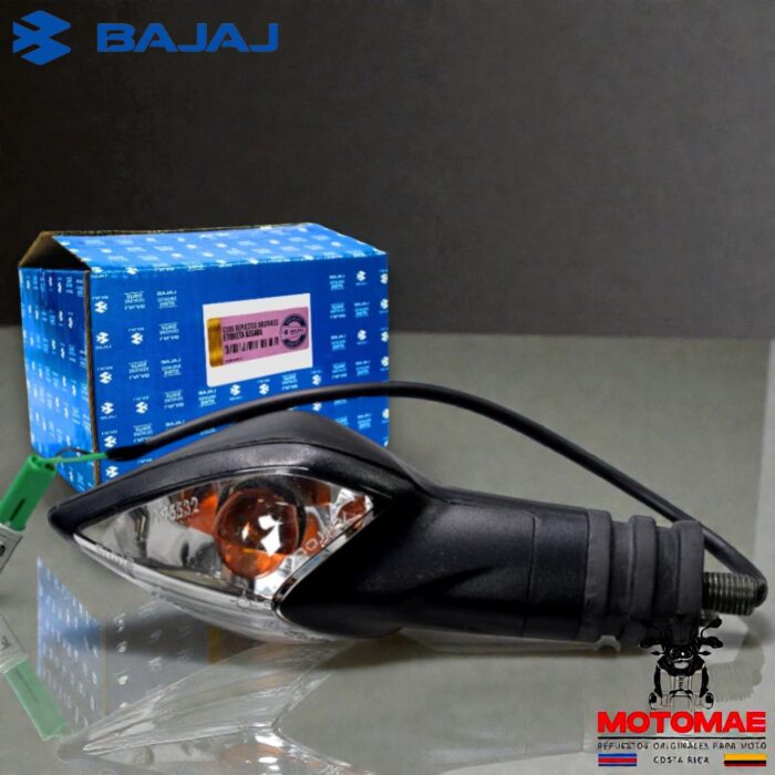 DIRECCIONAL TRA IZQ MICA TRANSPARENTE BAJAJ - Imagen 1