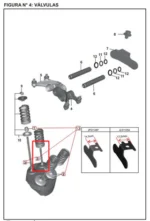 VALVULA DE ESCAPE BAJAJ - Imagen 2