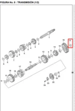ARANDELA DE EMPUJE BAJAJ - Imagen 2