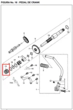 RESORTE CRANK BAJAJ - Imagen 2