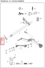 TORNILLO TOPE CAMBIOS BAJAJ - Imagen 2